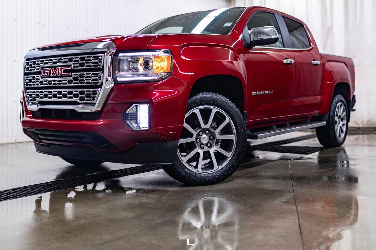 2022 GMC Canyon 4x4 Crew Cab Denali Leather Nav BCam Red Deer AB