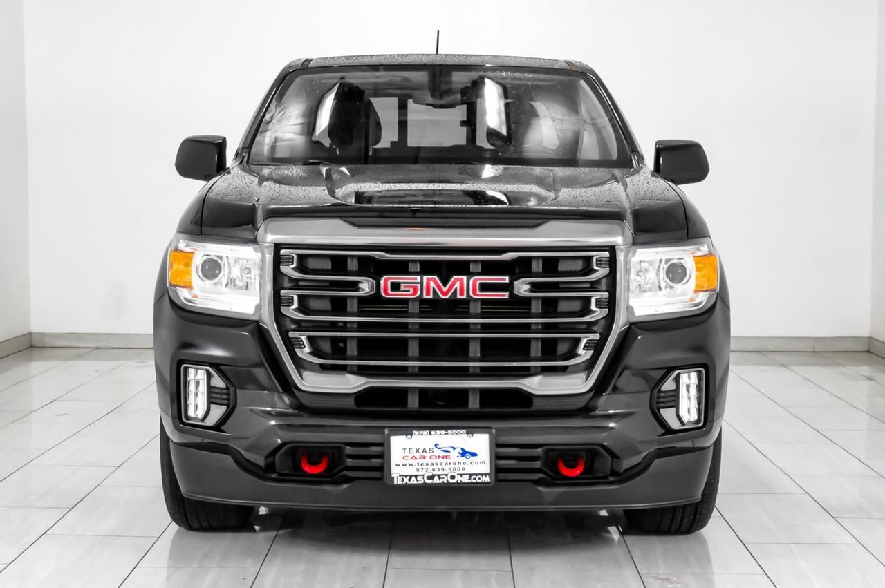 2022 GMC Canyon AT4 4WD CREW CAB NAVIGATION LEATHER HEATED SEATS REAR CAMERA BLU