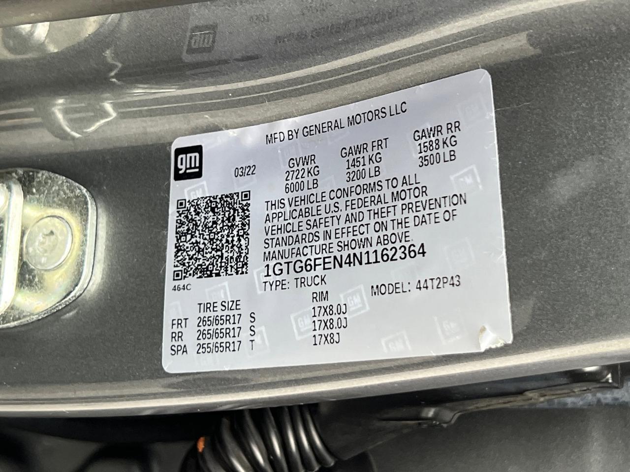 2022 GMC Canyon AT4 w/Leather Hagerstown MD