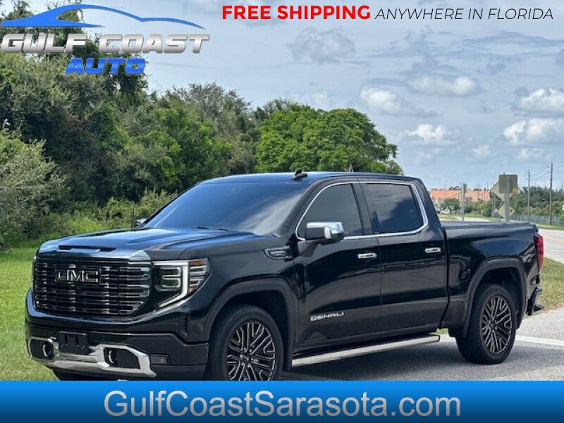 2022 GMC SIERRA 1500 DENALI ULTIMATE LEATHER SUNROOF 4X4 LIKE NEW TRUCK LOADED FREE SHIPPING IN FLORIDA Sarasota FL