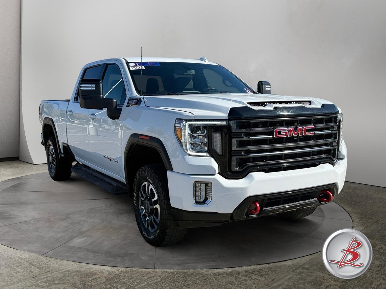 2022 GMC SIERRA 2500HD Crew Cab 4x4 AT4 Duramax Diesel