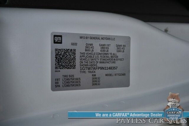 2022 GMC Savana Cargo Van 2500 Anchorage AK