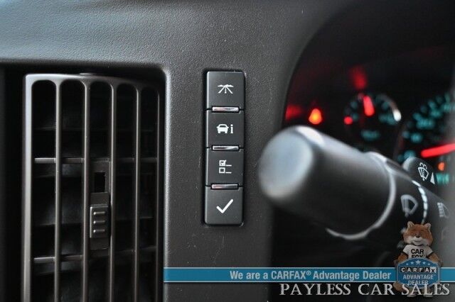 2022 GMC Savana Cargo Van 2500 / Chrome Appearance & Cold Climate Pkg / 4.3L V6 / Driver Convenience Pkg / Bulkhead / Power Locks, Windows & Mirrors / Aux Input / Air Conditioning / Cruise Control / Running Boards / 1-Owner Anchorage AK