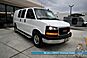 2022 GMC Savana Cargo Van 2500 / Chrome Appearance & Cold Climate Pkg / 4.3L V6 / Driver Convenience Pkg / Bulkhead / Power Locks, Windows & Mirrors / Aux Input / Air Conditioning / Cruise Control / Running Boards / 1-Owner Anchorage AK