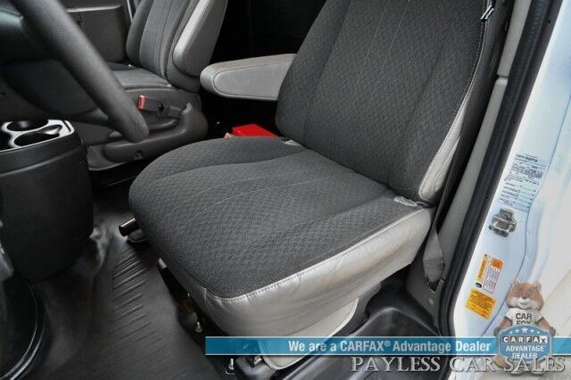 2022 GMC Savana Cargo Van 2500 / Chrome Appearance & Cold Climate Pkg / 4.3L V6 / Driver Convenience Pkg / Bulkhead / Power Locks, Windows & Mirrors / Aux Input / Air Conditioning / Cruise Control / Running Boards / 1-Owner Anchorage AK