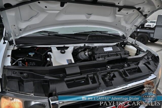 2022 GMC Savana Cargo Van 2500 / Chrome Appearance & Cold Climate Pkg / 4.3L V6 / Driver Convenience Pkg / Bulkhead / Power Locks, Windows & Mirrors / Aux Input / Air Conditioning / Cruise Control / Running Boards / 1-Owner Anchorage AK