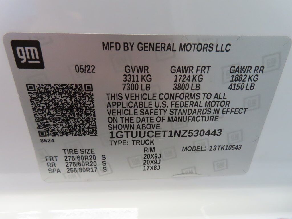 2022 GMC Sierra 1500 4x4 Crew Cab Elevation Fond du Lac WI