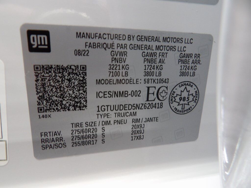 2022 GMC Sierra 1500 4x4 Crew Cab SLT Fond du Lac WI