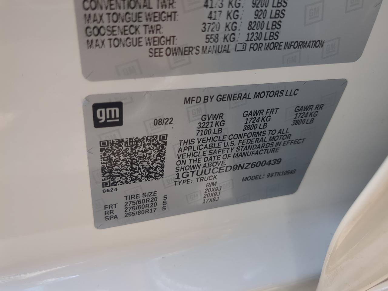 2022 GMC Sierra 1500 Elevation Winder GA