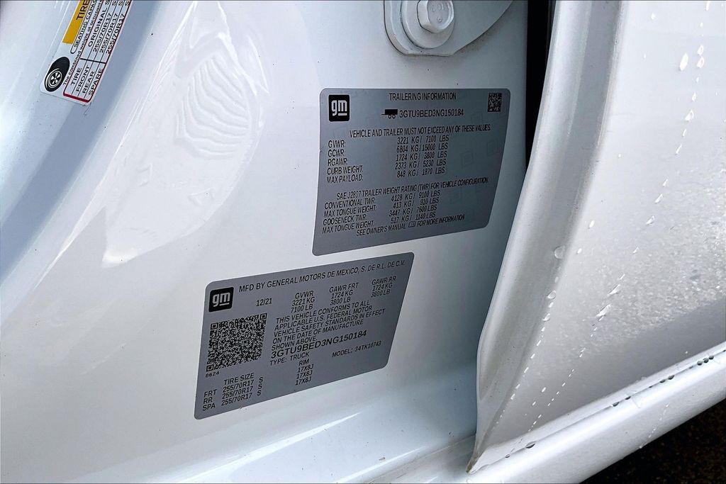 2022 GMC Sierra 1500 Limited SLE OR