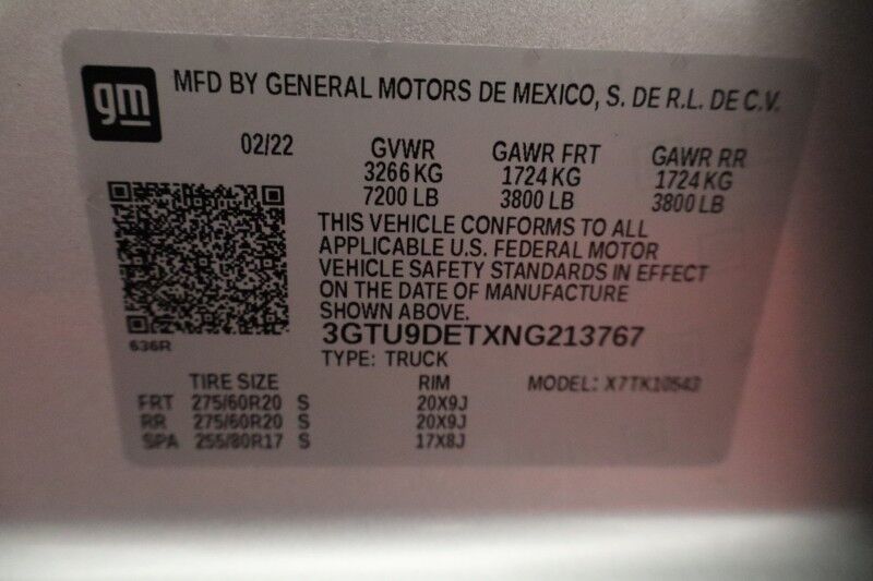 2022 GMC Sierra 1500 Limited SLT 4WD 3.0L Duramax Diesel Allison GPS Sunroof 33in Tires FREE WARRANTY Arlington TX