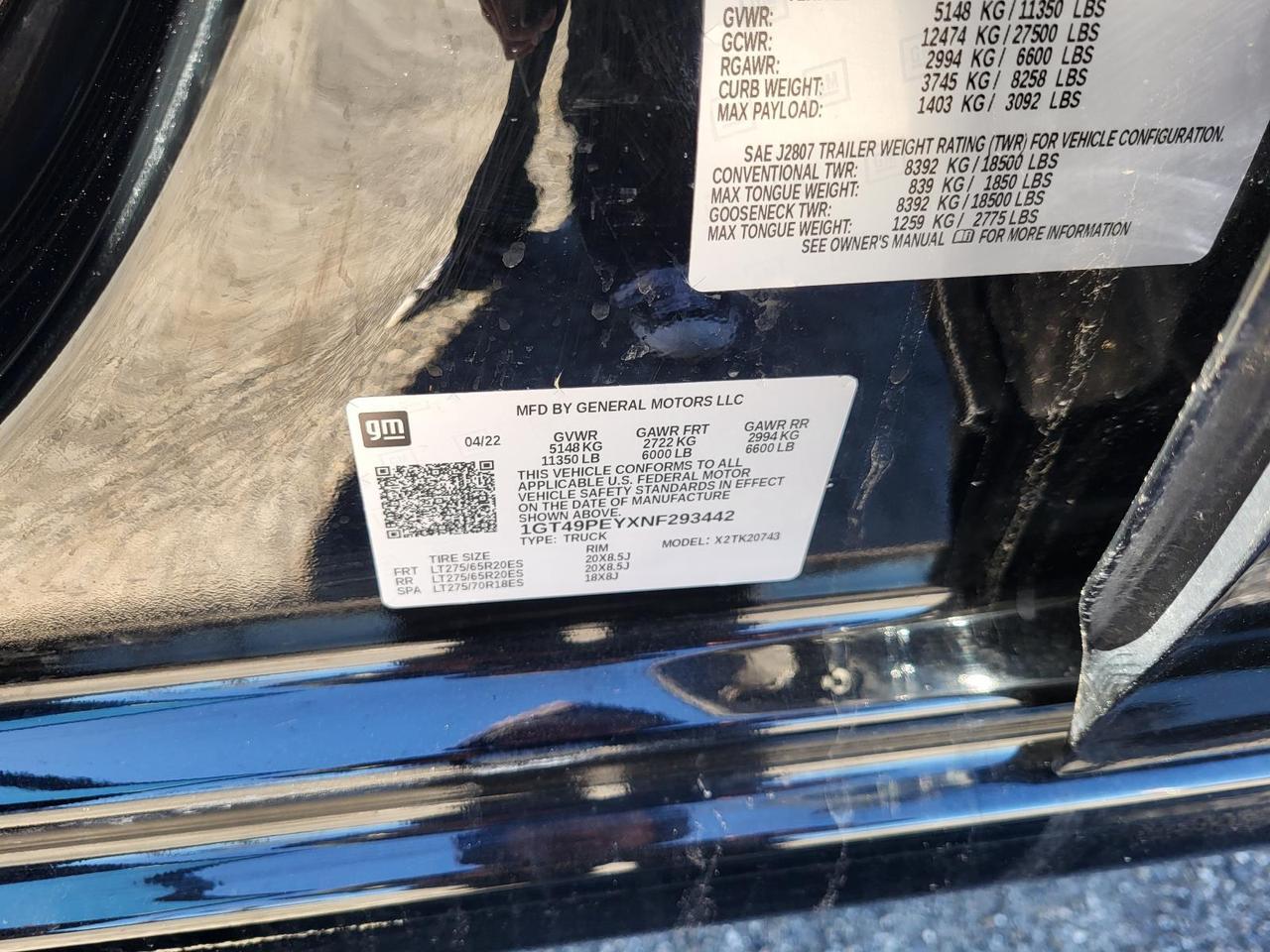 2022 GMC Sierra 2500HD 4WD Crew Cab 159 AT4 Beeville TX