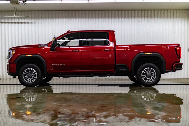 2022 GMC Sierra 2500HD 4x4 Crew Cab AT4 Diesel Leather Nav BCam Red Deer AB