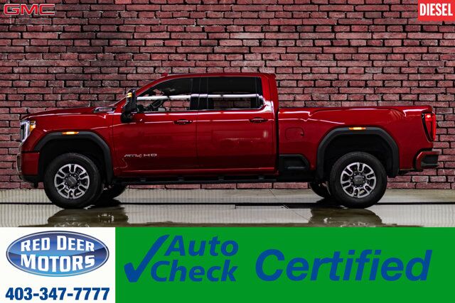 2022 GMC Sierra 2500HD 4x4 Crew Cab AT4 Diesel Leather Nav BCam