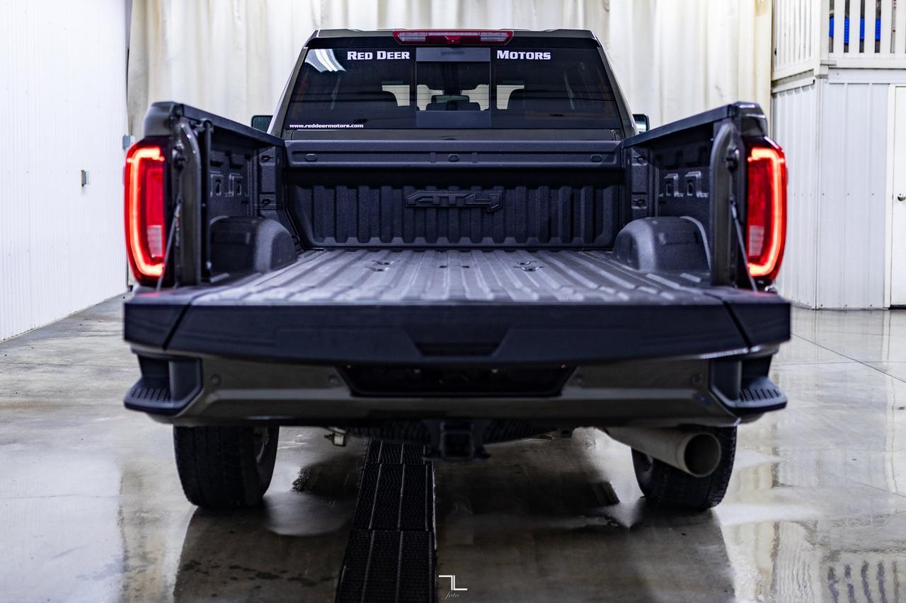 2022 GMC Sierra 2500HD 4x4 Crew Cab AT4 Diesel Leather Roof Nav Red Deer AB