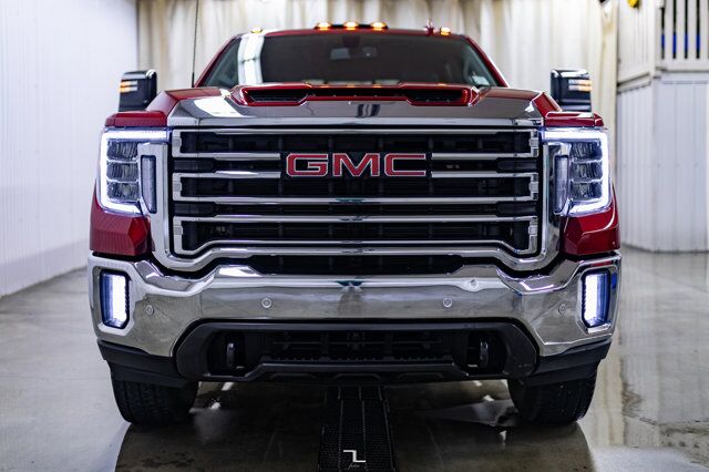 2022 GMC Sierra 2500HD 4x4 Crew Cab SLT Longbox Diesel Leather Roof Red Deer AB