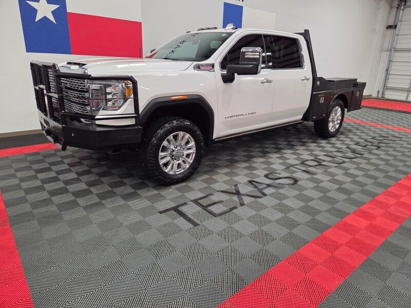 2022 GMC Sierra 2500HD Denali Flatbed 6.6L Diesel Allison Sunroof GPS Camera