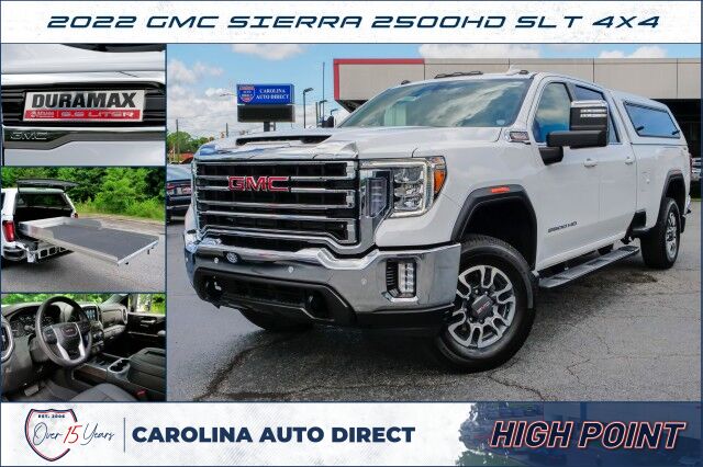 2022 GMC Sierra 2500HD SLT 4x4 / Turbo Diesel / DECKED System! High Point NC