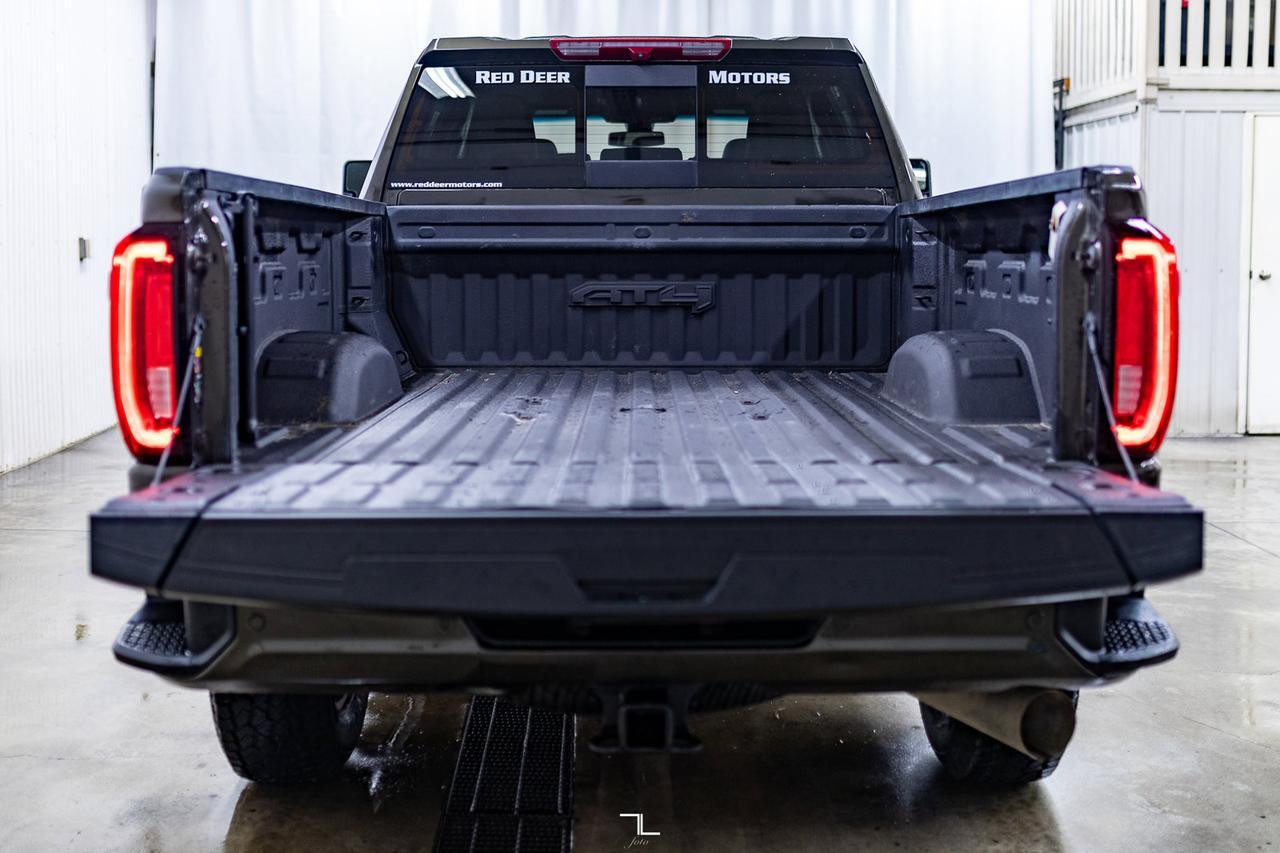 2022 GMC Sierra 3500HD 4x4 Crew Cab AT4 Diesel Leather Roof Nav Red Deer AB
