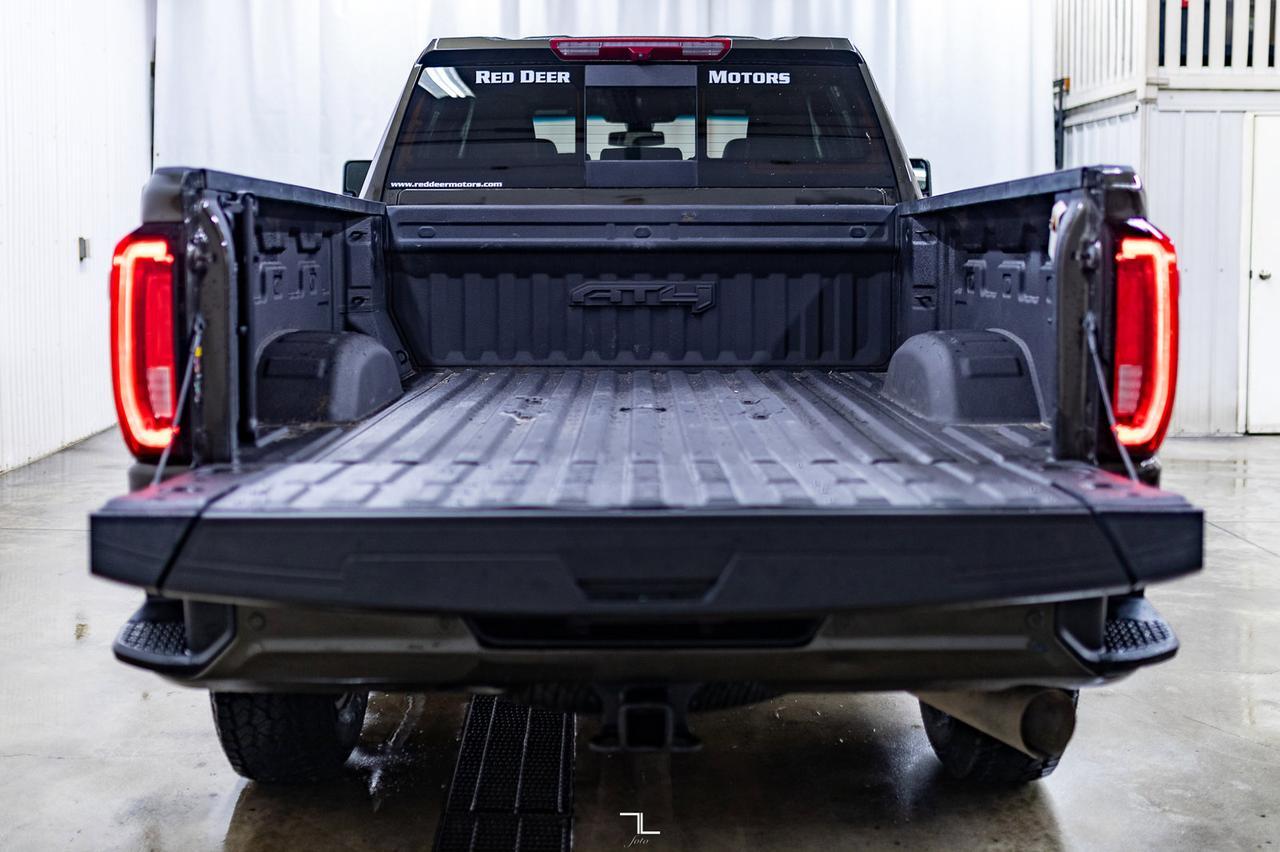 2022 GMC Sierra 3500HD 4x4 Crew Cab AT4 Diesel Leather Roof Nav Red Deer AB