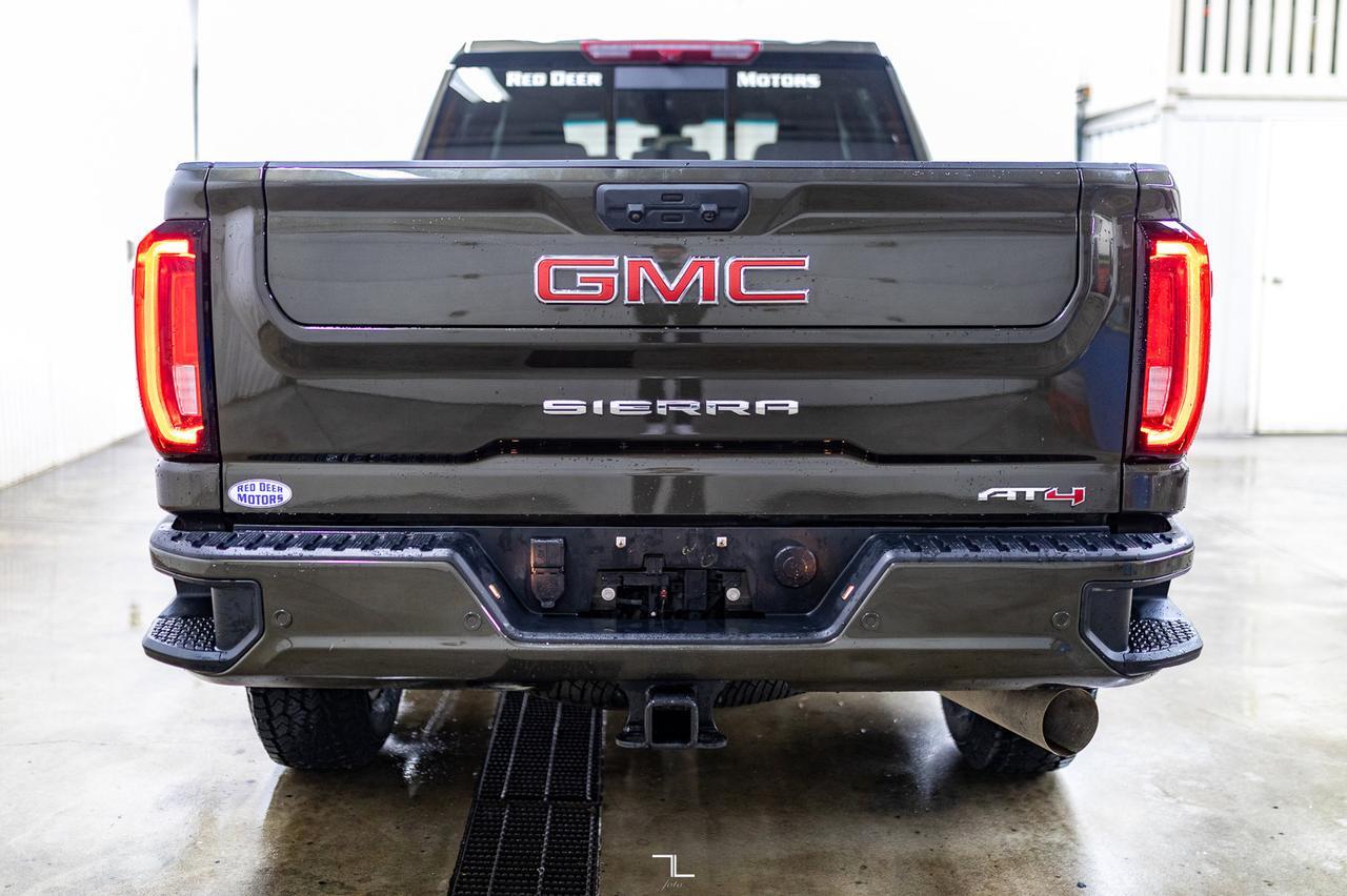 2022 GMC Sierra 3500HD 4x4 Crew Cab AT4 Diesel Leather Roof Nav Red Deer AB