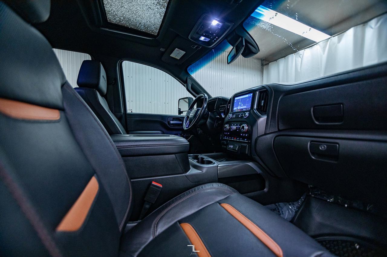 2022 GMC Sierra 3500HD 4x4 Crew Cab AT4 Diesel Leather Roof Nav Red Deer AB