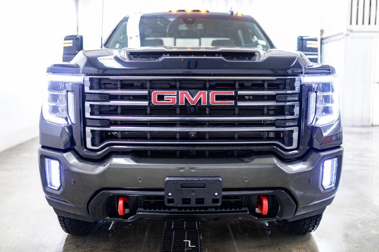2022 GMC Sierra 3500HD 4x4 Crew Cab AT4 Diesel Leather Roof Nav Red Deer AB