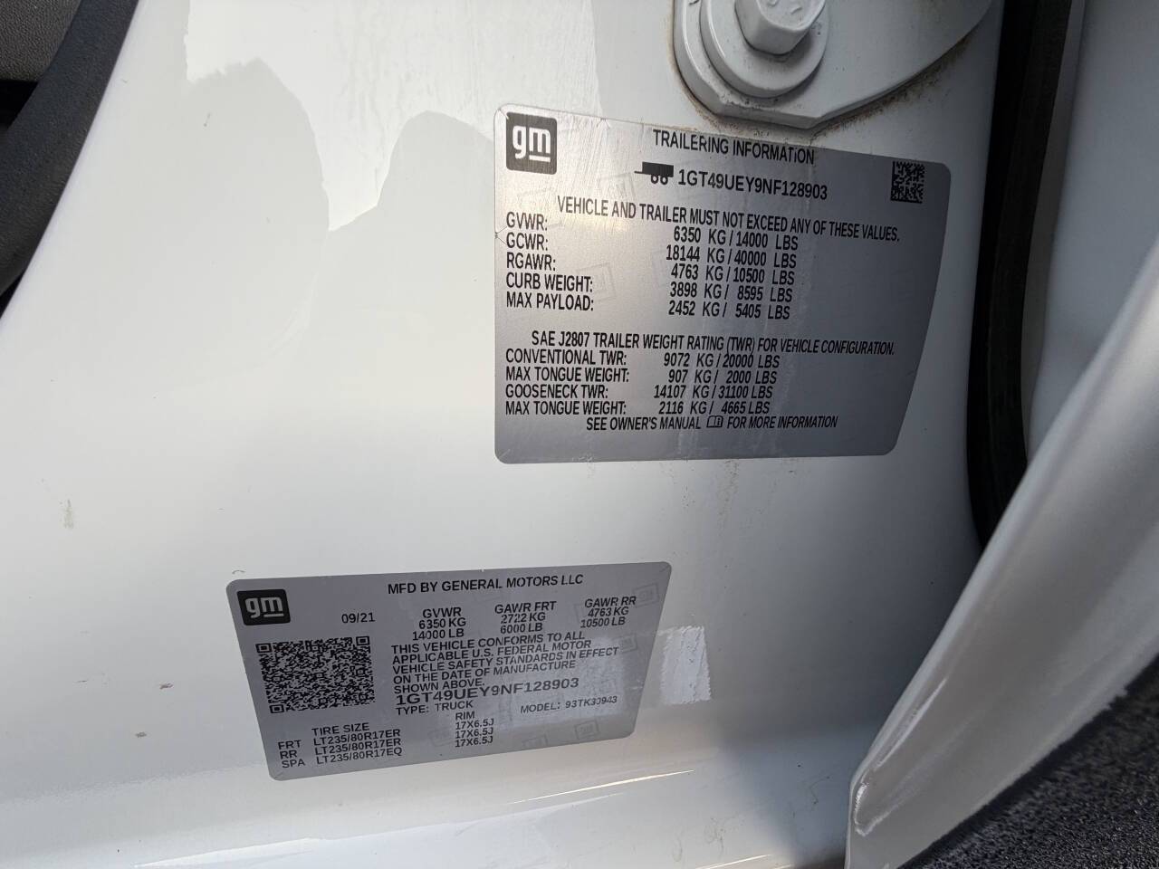 2022 GMC Sierra 3500HD SLT 4x4 4dr Crew Cab LB DRW Eldridge IA