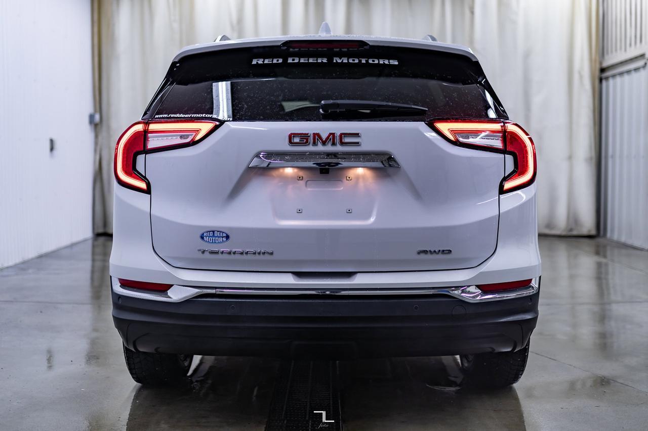 2022 GMC Terrain AWD SLT Leather Roof Nav BCam Red Deer AB