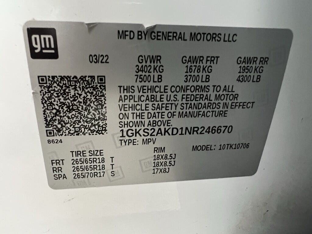 2022 GMC Yukon SLE Highlands Ranch CO