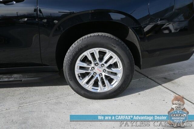 2022 GMC Yukon XL SLE / 4X4 / Max Trailering Pkg / Auto Start / Power & Heated Leather Seats / 3rd Row / Seats 8 / Apple CarPlay & Android Auto / Back Up Camera / Keyless Entry & Start / Block Heater / Only 25K Miles / 1-Owner Anchorage AK