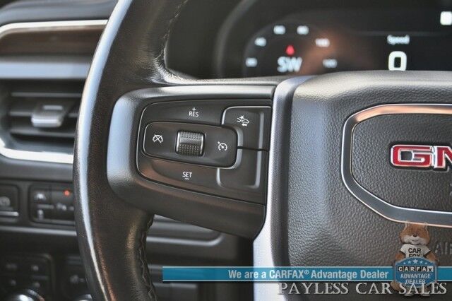 2022 GMC Yukon XL SLE / 4X4 / Max Trailering Pkg / Auto Start / Power & Heated Leather Seats / 3rd Row / Seats 8 / Apple CarPlay & Android Auto / Back Up Camera / Keyless Entry & Start / Block Heater / Only 25K Miles / 1-Owner Anchorage AK