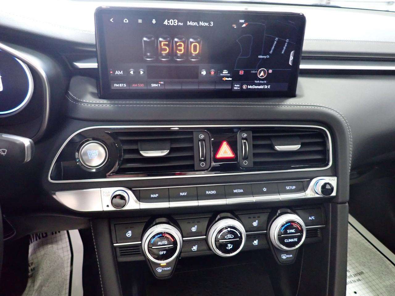 2022 Genesis G70 2.0T Prestige AWD LEATHER NAVI SUNROOF Listowel ON