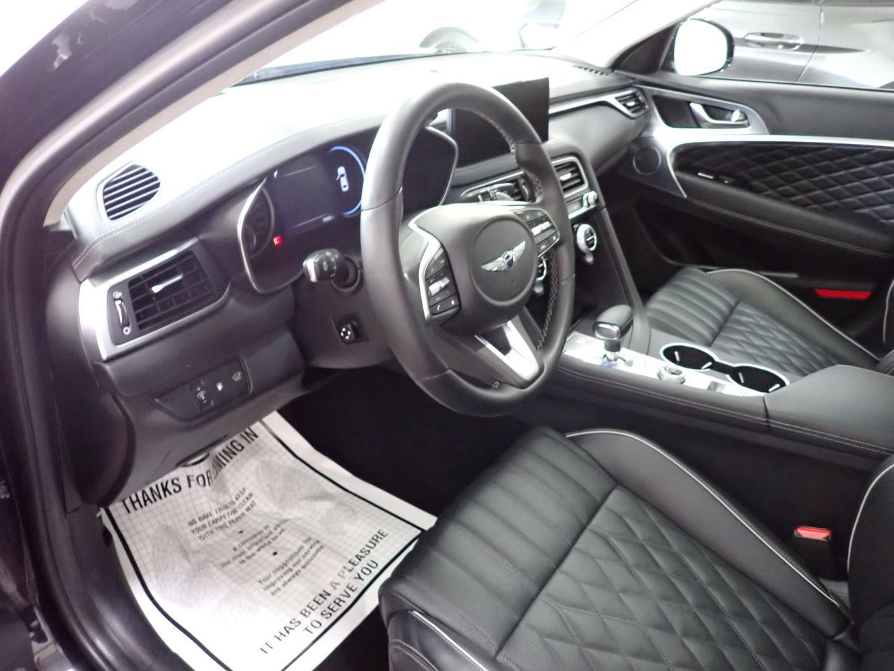 2022 Genesis G70 2.0T Prestige AWD LEATHER NAVI SUNROOF Listowel ON