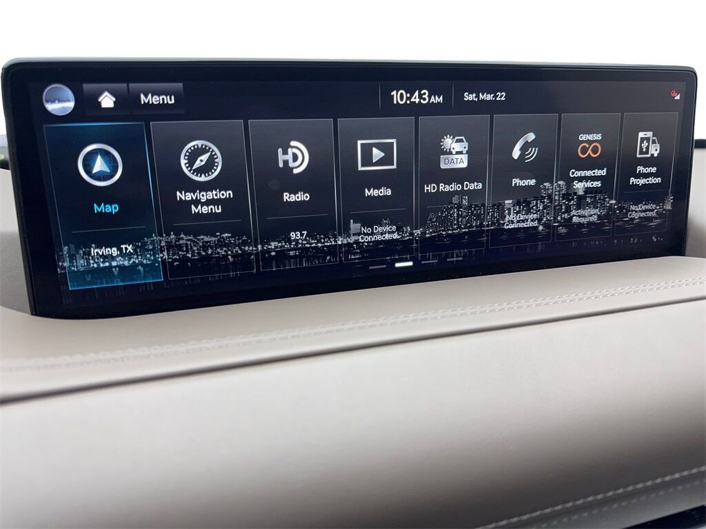 2022 Genesis GV80 3.5T NAV,CAM,PANO,CLMT STS,HEADS UP,20&quot; WLS Irving TX