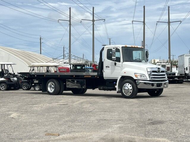 2022 Hino L6 22&apos; Jerr-Dan Rollback Car Carrier Sharkbed Truck Miami FL