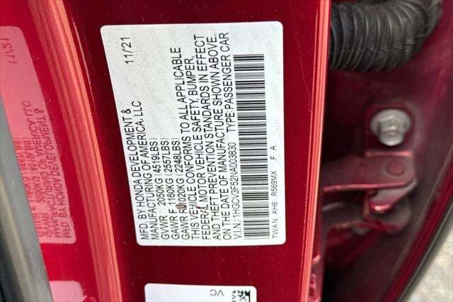 2022 Honda Accord Hybrid EX-L Roseville CA