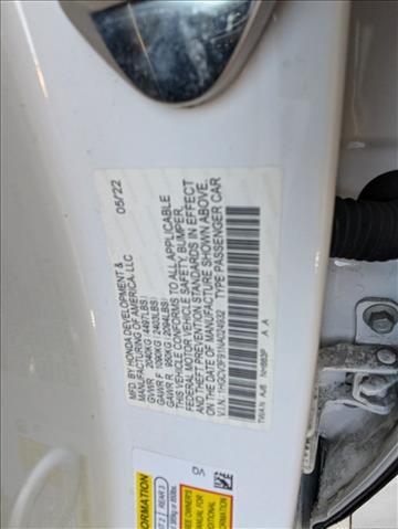 2022 Honda Accord Hybrid Touring Roseville CA