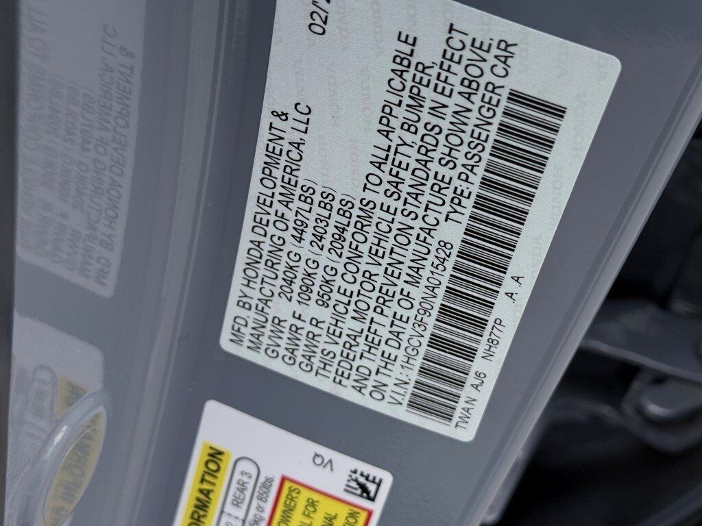 2022 Honda Accord Hybrid Touring Springfield VA