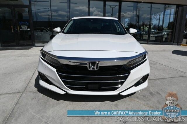 2022 Honda Accord Sedan EX-L 1.5T / Auto Start / Automatic / Power & Heated Leather Seats / Sunroof / Adaptive Cruise Control & Lane Watch / Blind Spot Alert / Bluetooth / Aluminum Wheels / Back Up Camera / 38 MPG Anchorage AK