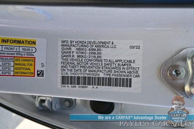 2022 Honda Accord Sedan EX-L Anchorage AK