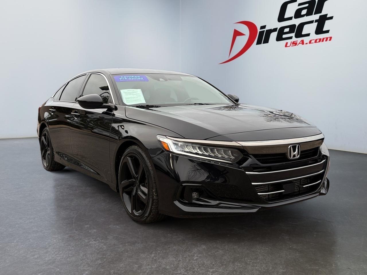 2022 Honda Accord Sedan Sport, BACKUP CAMERA, REMOTE START, KEYLESS START, BLUETOOTH, HEATED POWER MIRRORS, ONLY 1 OWNER, RIDE IN THIS ACCORD! Virginia Beach VA