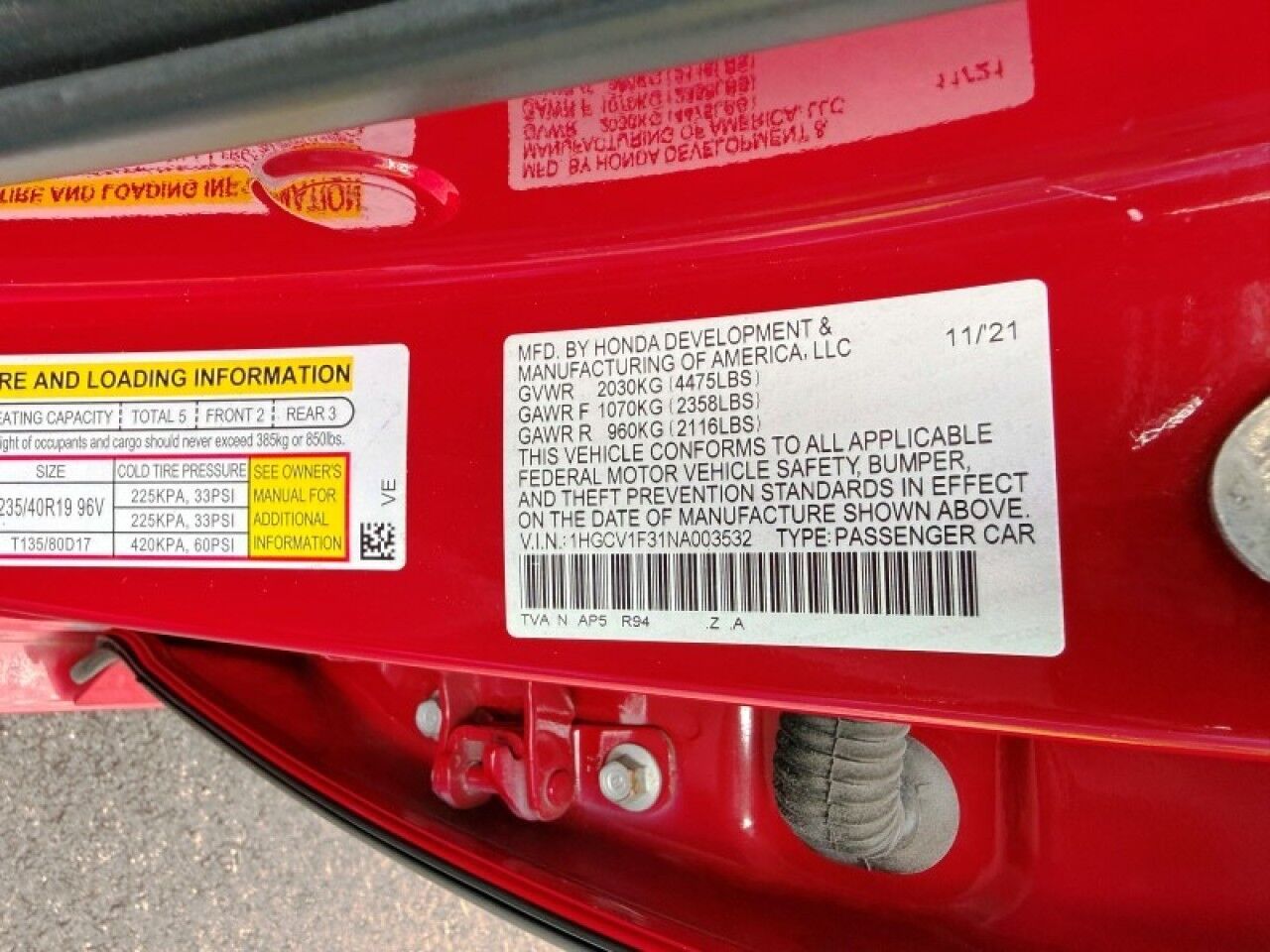 2022 Honda Accord Sedan Sport Miami FL