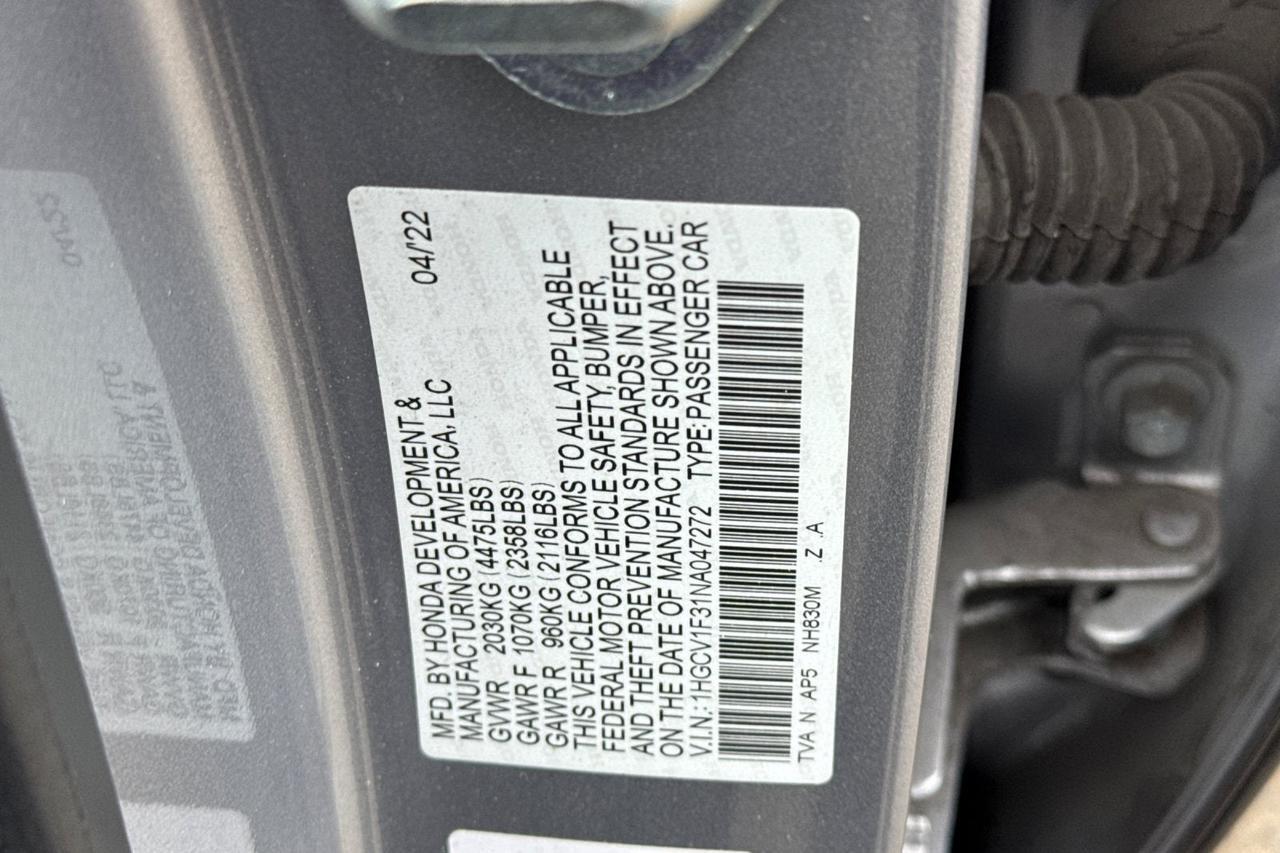 2022 Honda Accord Sport Roseville CA