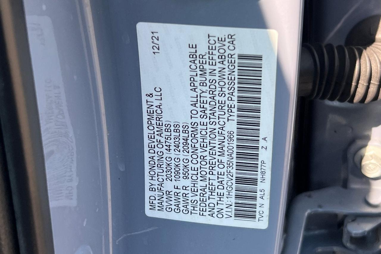 2022 Honda Accord Sport Roseville CA