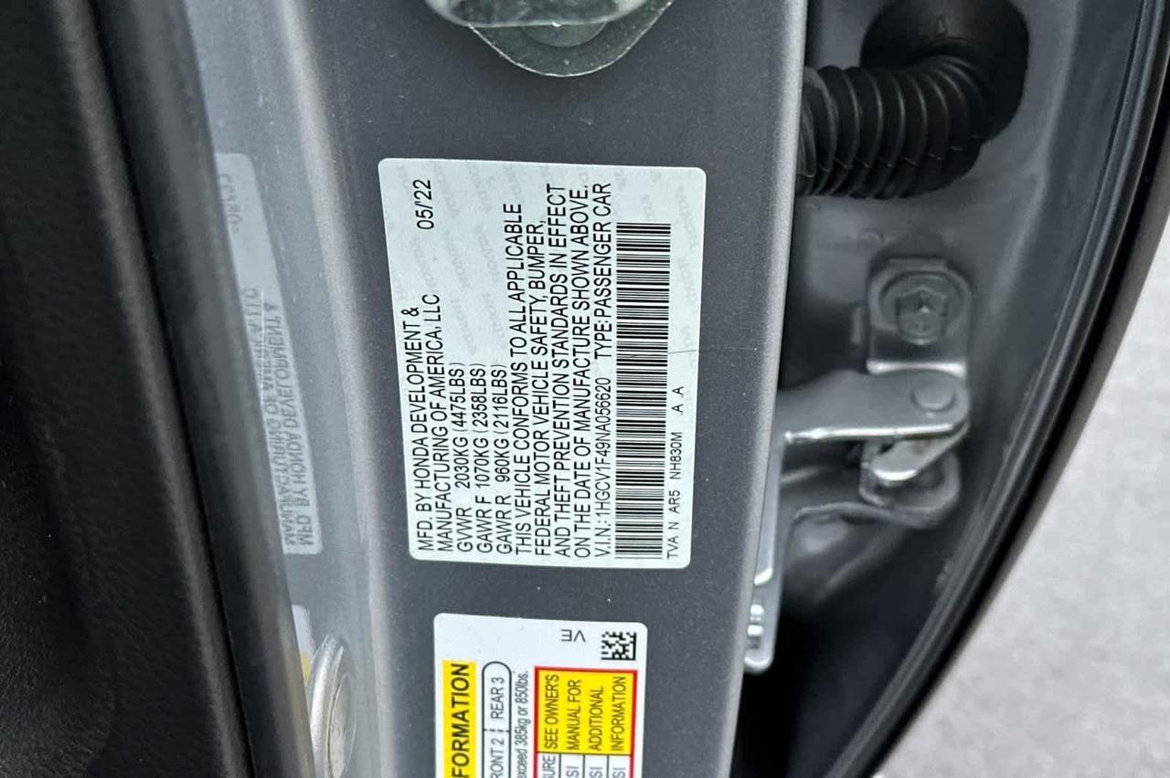 2022 Honda Accord Sport SE Roseville CA