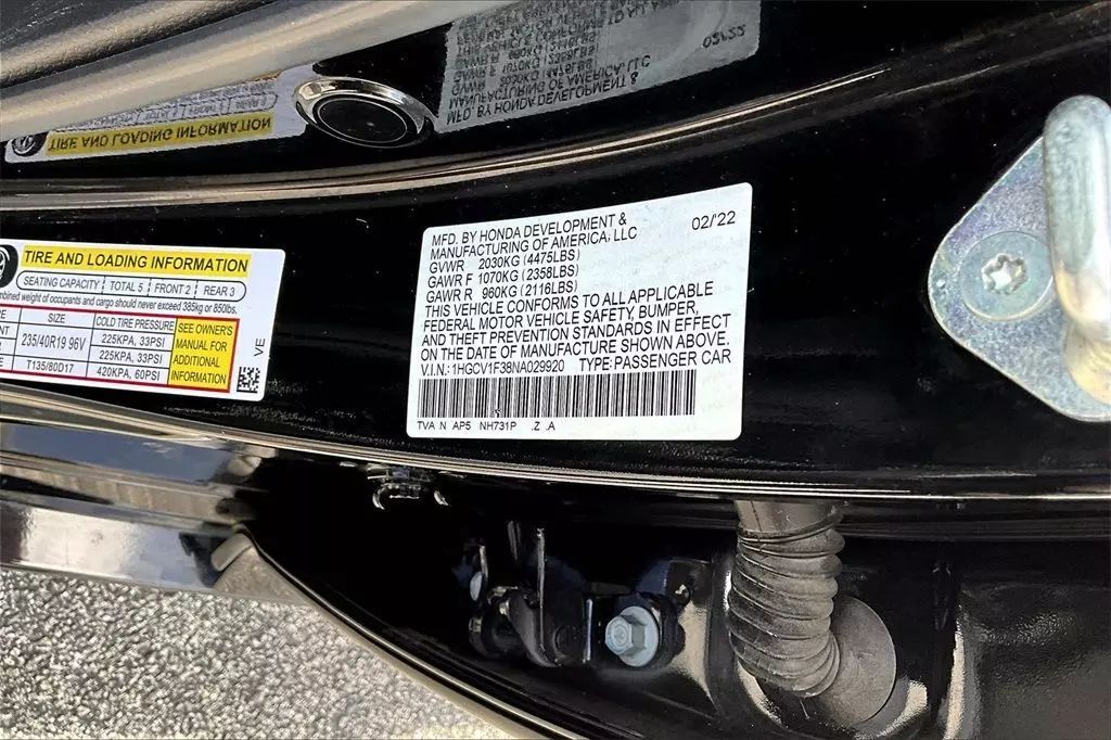 2022 Honda Accord Sport Sedan 4D Maitland FL
