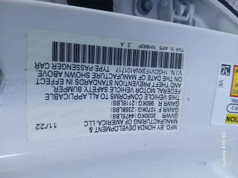 2022 Honda Accord Sport Sedan 4D Maitland FL