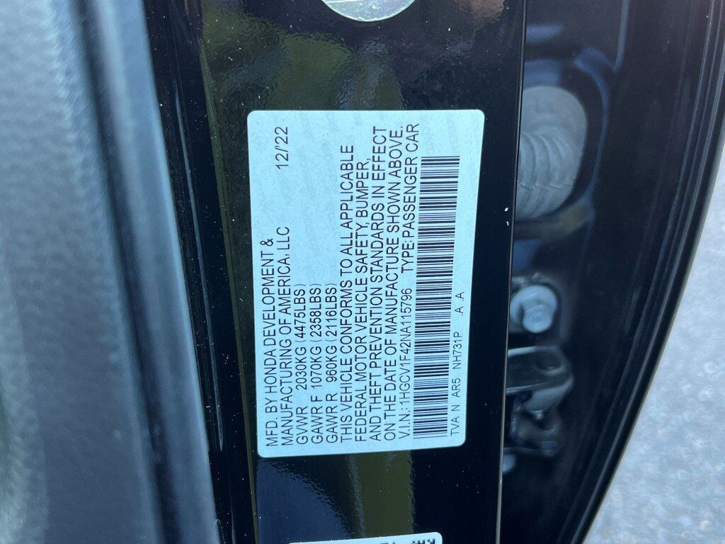 2022 Honda Accord Sport Special Edition Ashland VA