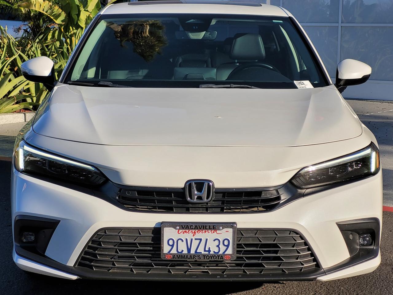 2022 Honda CIVIC TOURING 4 DOOR Vacaville CA
